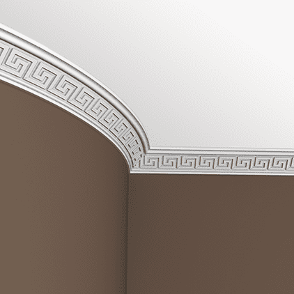 Отделка стен и потолка Карниз Европласт 1.50.207 жёсткий 55х52х2000 мм