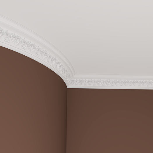Отделка стен и потолка Карниз Европласт 1.50.285 жёсткий 109х144х2000 мм