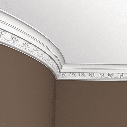 Отделка стен и потолка Карниз Европласт 1.50.186 жёсткий 55х82х2000 мм