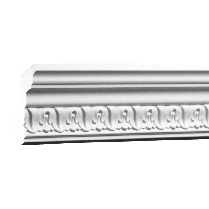Отделка стен и потолка Карниз Европласт 1.50.187 жёсткий 50х52х2000 мм