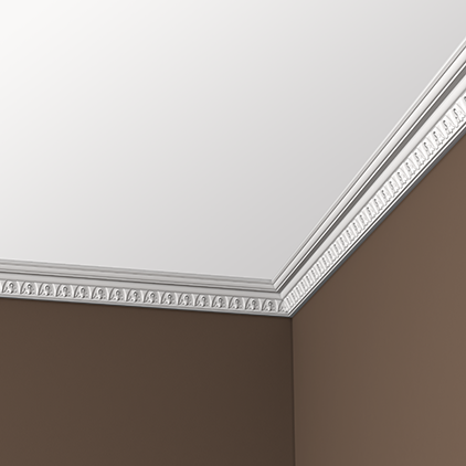Отделка стен и потолка Карниз Европласт 1.50.187 жёсткий 50х52х2000 мм