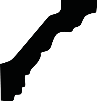 Отделка стен и потолка Карниз Европласт 1.50.187 жёсткий 50х52х2000 мм