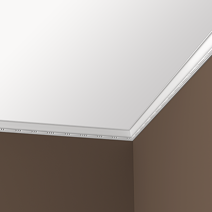 Отделка стен и потолка Карниз Европласт 1.50.190 жёсткий 25х40х2000 мм