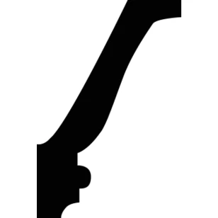 Карниз Европласт 1.50.190 жёсткий 25х40х2000 мм