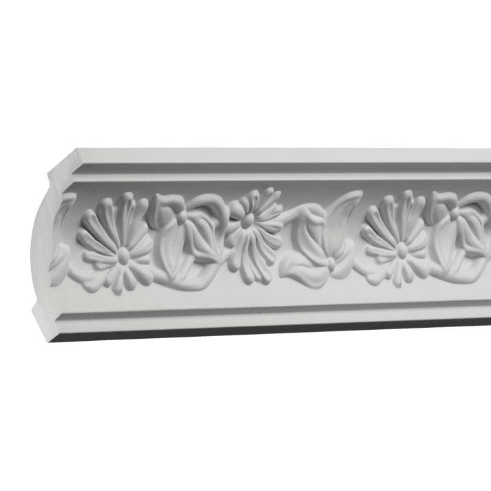 Отделка стен и потолка Карниз Европласт 1.50.188 жёсткий 50х53х2000 мм