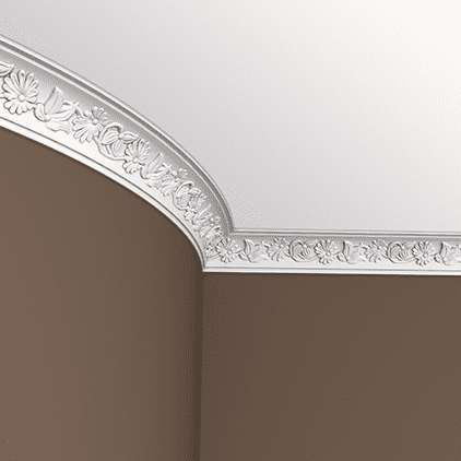 Отделка стен и потолка Карниз Европласт 1.50.188 жёсткий 50х53х2000 мм