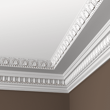 Отделка стен и потолка Карниз Европласт 1.50.137 жёсткий 185х190х2000 мм