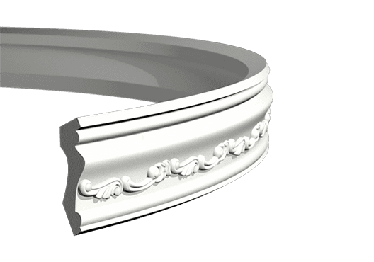 Отделка стен и потолка Карниз Европласт 1.50.192 гибкий 40х70х2000 мм