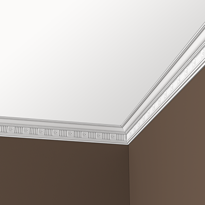 Отделка стен и потолка Карниз Европласт 1.50.182 жёсткий 41х69х2000 мм