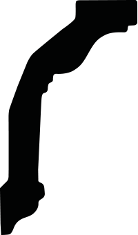 Отделка стен и потолка Карниз Европласт 1.50.182 жёсткий 41х69х2000 мм