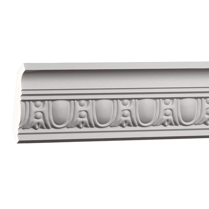 Отделка стен и потолка Карниз Европласт 1.50.200 жёсткий 55х55х2000 мм