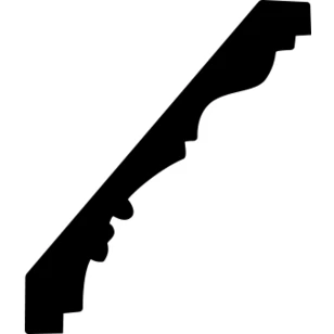 Карниз Европласт 1.50.284 жёсткий 70х81х2000 мм