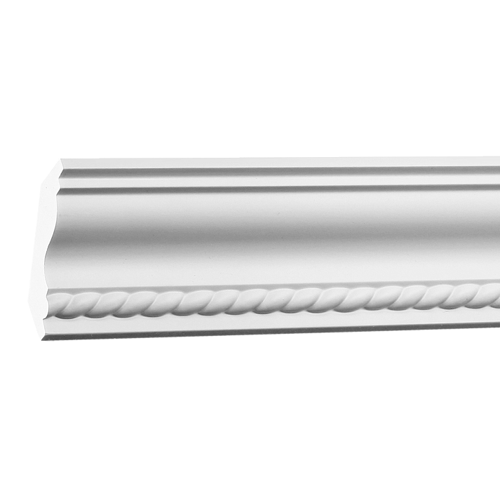 Отделка стен и потолка Карниз Европласт 1.50.194 жёсткий 50х50х2000 мм