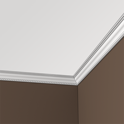 Отделка стен и потолка Карниз Европласт 1.50.194 жёсткий 50х50х2000 мм