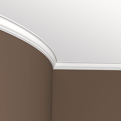 Отделка стен и потолка Карниз Европласт 1.50.191 жёсткий 25х40х2000 мм