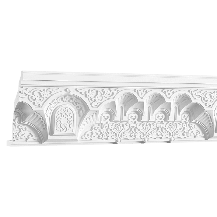 Отделка стен и потолка Карниз Европласт 1.50.524 жёсткий 205х277х2000 мм