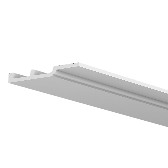 Отделка стен и потолка Карниз Европласт 6.50.803 жёсткий 220х25х2000 мм
