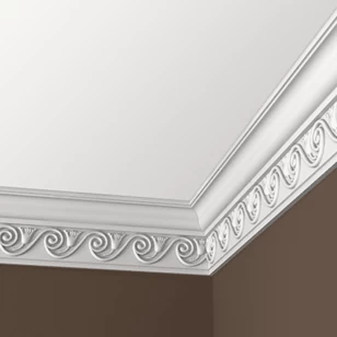 Карниз Европласт 1.50.250 жёсткий 72х164х2000 мм