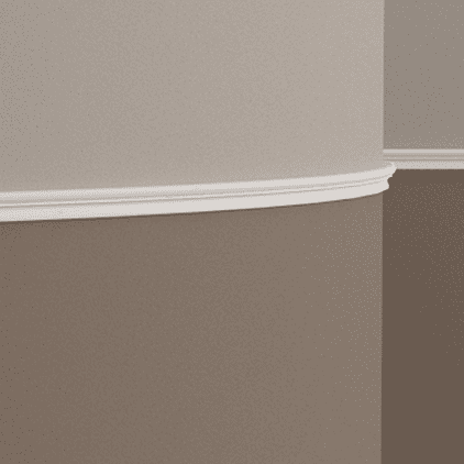 Отделка стен и потолка Молдинг Европласт 1.51.321 гибкий 9х19х2000 мм