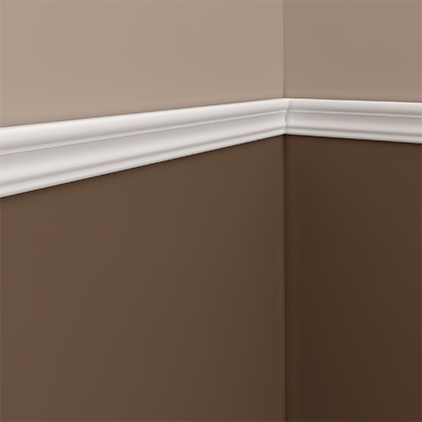 Отделка стен и потолка Молдинг Европласт 1.51.377 жёсткий 17х52х2000 мм