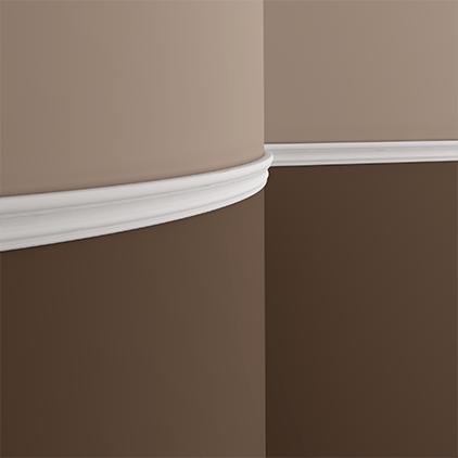 Отделка стен и потолка Молдинг Европласт 1.51.377 гибкий 17х52х2000 мм