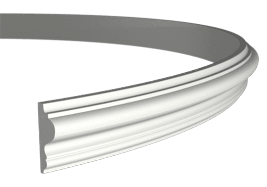 Отделка стен и потолка Молдинг Европласт 1.51.302 гибкий 25х60х2000 мм