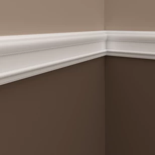 Молдинг Европласт 1.51.307 жёсткий 25х95х2000 мм