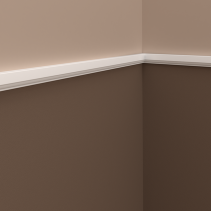 Отделка стен и потолка Молдинг Европласт 1.51.305 жёсткий 15х28х2000 мм