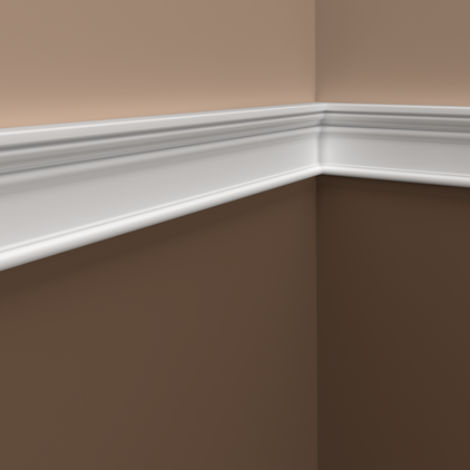 Отделка стен и потолка Молдинг Европласт 1.51.347 жёсткий 27х91х2000 мм