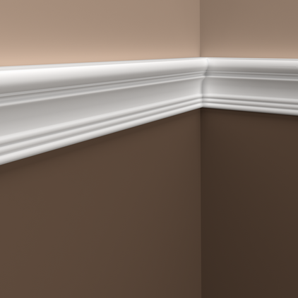 Отделка стен и потолка Молдинг Европласт 1.51.355 жёсткий 38х102х2000 мм