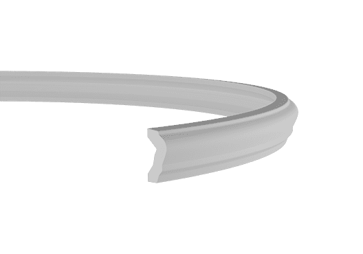 Отделка стен и потолка Молдинг Европласт 1.51.375 гибкий 20х41х2000 мм