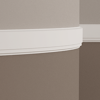 Отделка стен и потолка Молдинг Европласт 1.51.343 гибкий 12х75х2000 мм