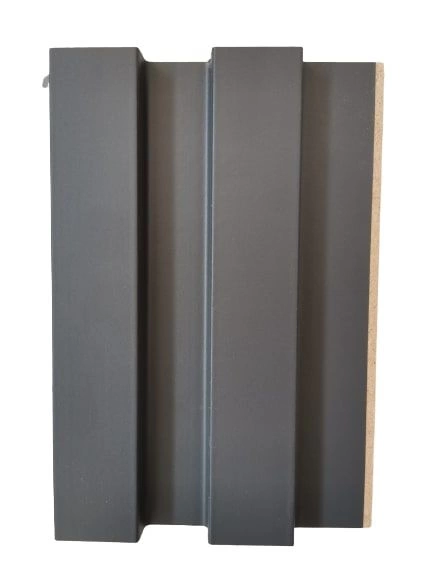 Отделка стен и потолка Интерьерная рейка WellMaker ПН-37 Графит 19х123х2800 мм