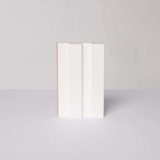 Отделка стен и потолка Интерьерная рейка WellMaker ПН-37 Альпийский (Белабел) 19х123х2800 мм