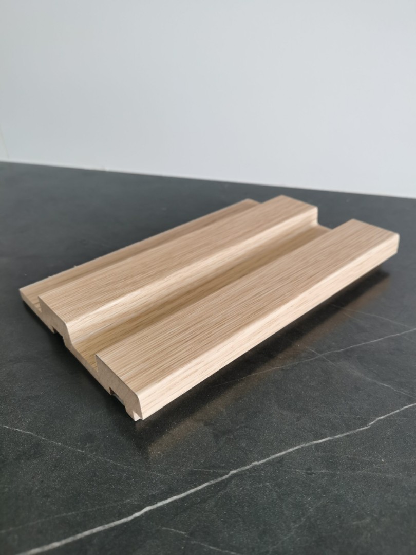 Отделка стен и потолка Интерьерная рейка WellMaker ПН-37 Дуб 19х123х2800 мм