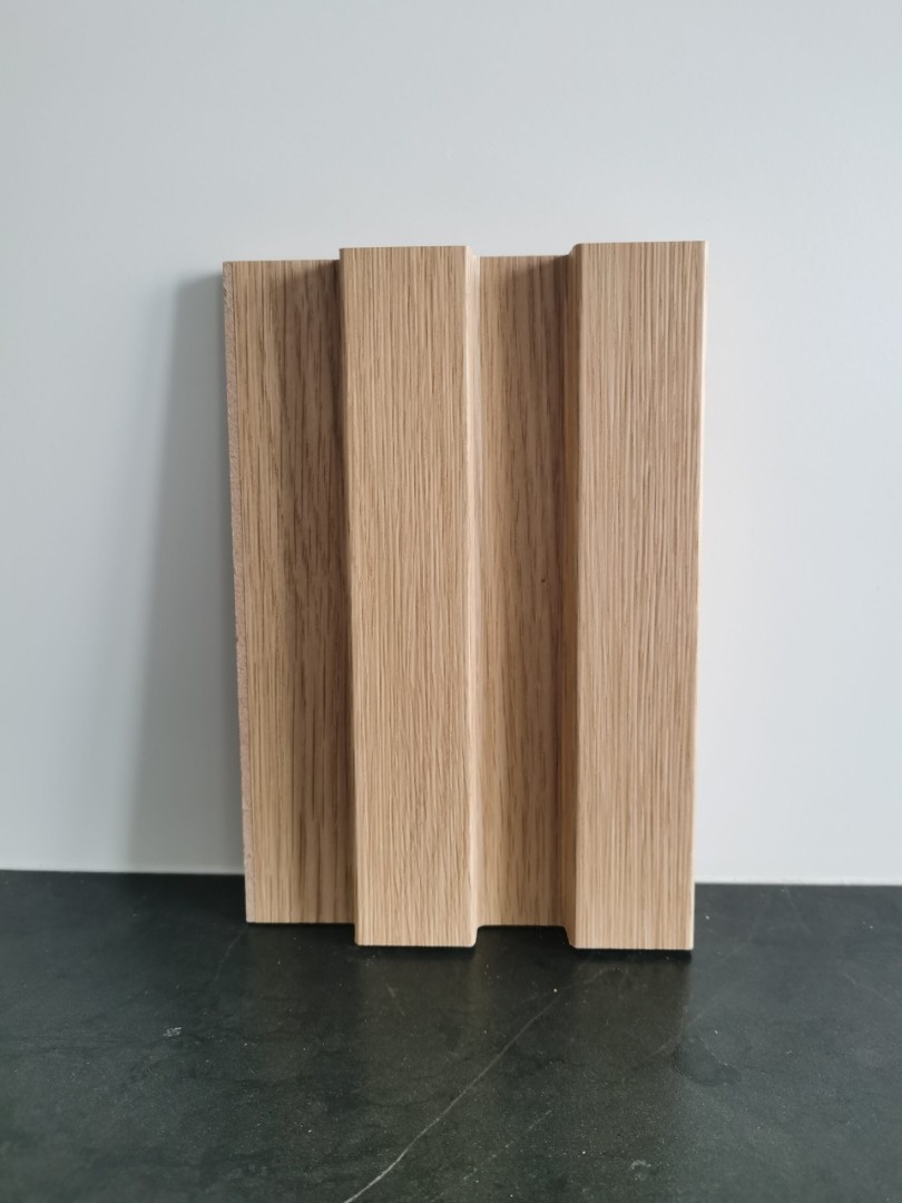 Отделка стен и потолка Интерьерная рейка WellMaker ПН-37 Дуб 19х123х2800 мм