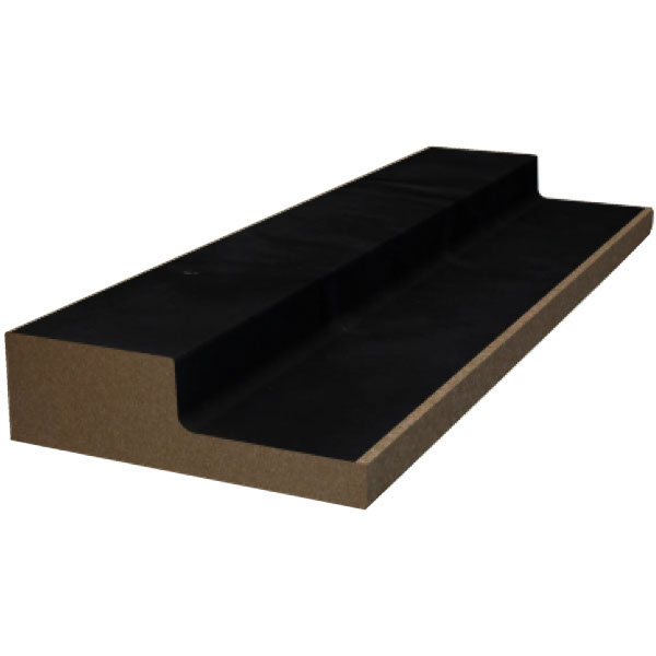 Отделка стен и потолка Профиль для панелей WellMaker ПНл-37 Блэк 19х64х2800 мм