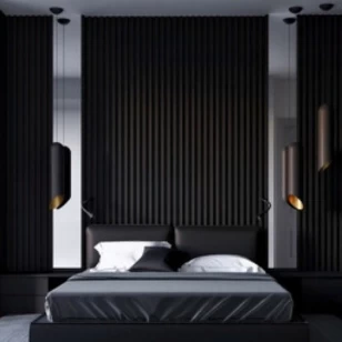 Финишная рейка для реечной панели WellMaker ПНп-37 Блэк 19х32х2800 мм