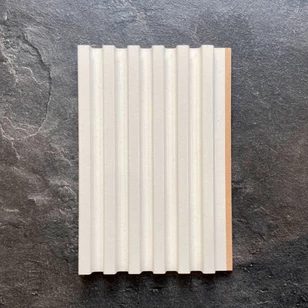 Реечная панель WellMaker ПН-38 МДФ Альпийский (белабел) 12х123х2800 мм