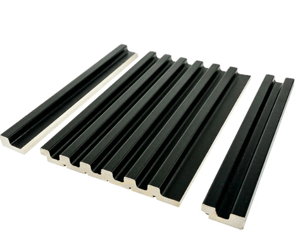 Отделка стен и потолка Реечная панель WellMaker ПН-38 МДФ Блэк 12х123х2800 мм