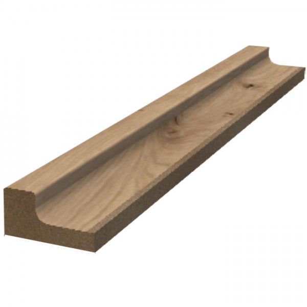 Отделка стен и потолка Финишная рейка для реечной панели WellMaker ПНл-38 Артисан 12х25х2800 мм