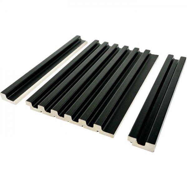 Отделка стен и потолка Финишная рейка для реечной панели WellMaker ПНл-38 Блэк 12х25х2800 мм