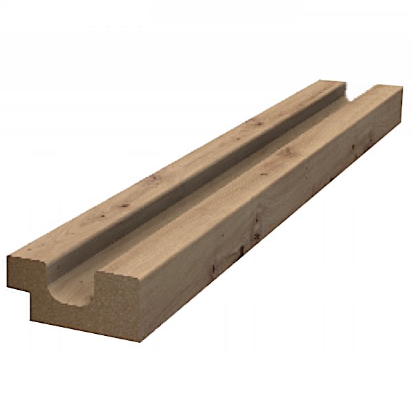 Отделка стен и потолка Финишная рейка для реечной панели WellMaker ПНп-38 Артисан 12х29х2800 мм