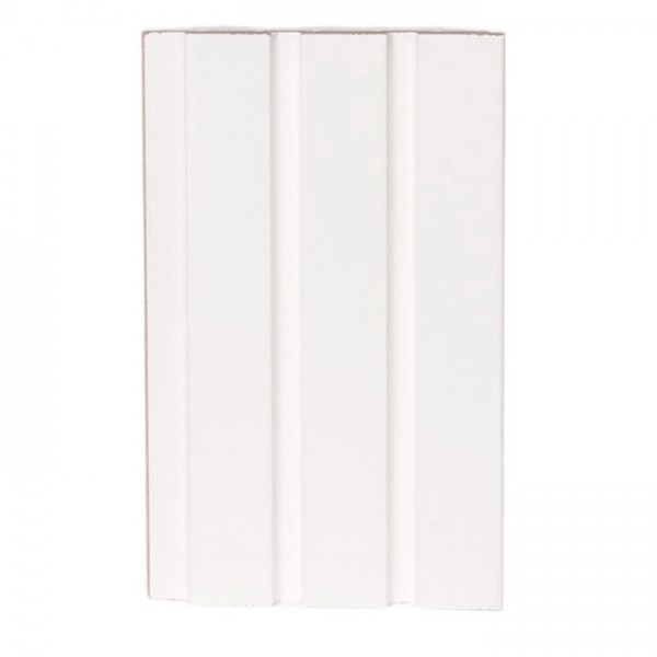 Отделка стен и потолка Реечная панель WellMaker ПН-43 Альпийский (белабел) 12х123х2800 мм