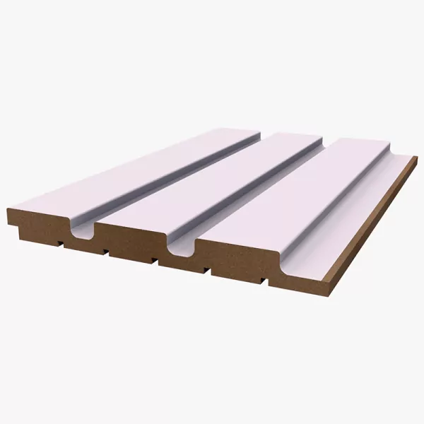 Отделка стен и потолка Реечная панель WellMaker ПН-43 Альпийский (белабел) 12х123х2800 мм