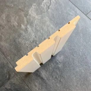 Реечная панель WellMaker ПН-43 Альпийский (белабел) 12х123х2800 мм