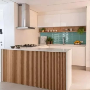 Реечная панель WellMaker ПН-43 НФ Дуб 12х123х2800 мм