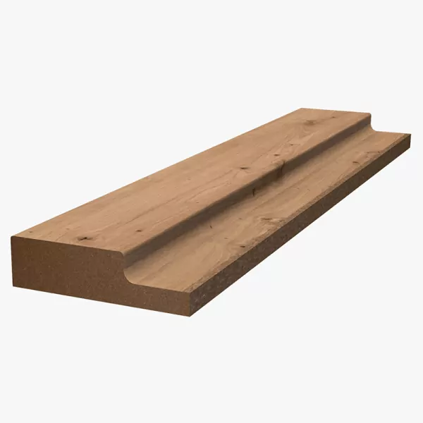 Отделка стен и потолка Финишная рейка для реечной панели WellMaker ПНл-43 Артисан 12х44х2800 мм