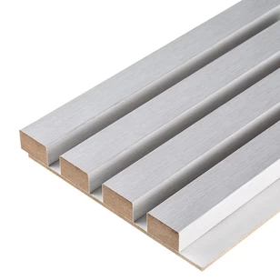 Реечная панель Grace МДФ 3D Line Modern L01 Береза белая 19х160х2750 мм