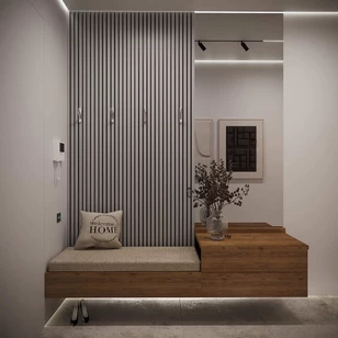 Реечная панель Grace МДФ 3D Line Modern L05 Серый тик 19х160х2750 мм